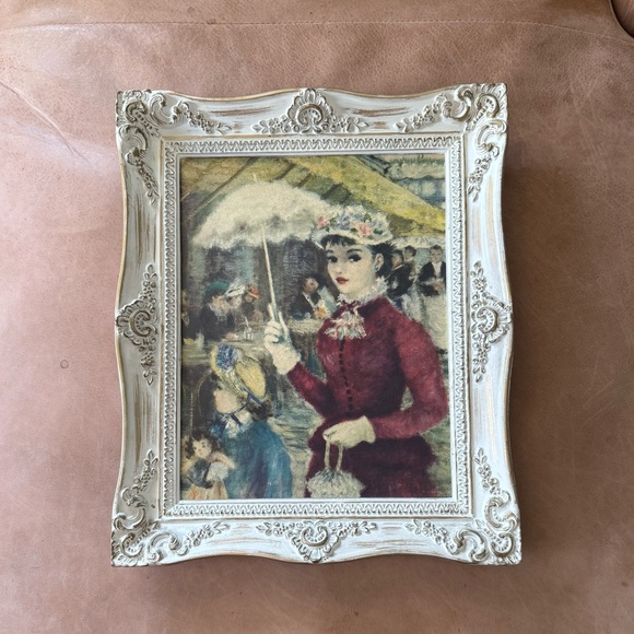 Other - Impressionist Cherry Jeffe Huldah Framed Print Cafe Promenade Illinois Moulding